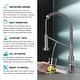 preview thumbnail 68 of 147, Kraus Bolden 2-Function 1-Handle Commercial Pulldown Kitchen Faucet