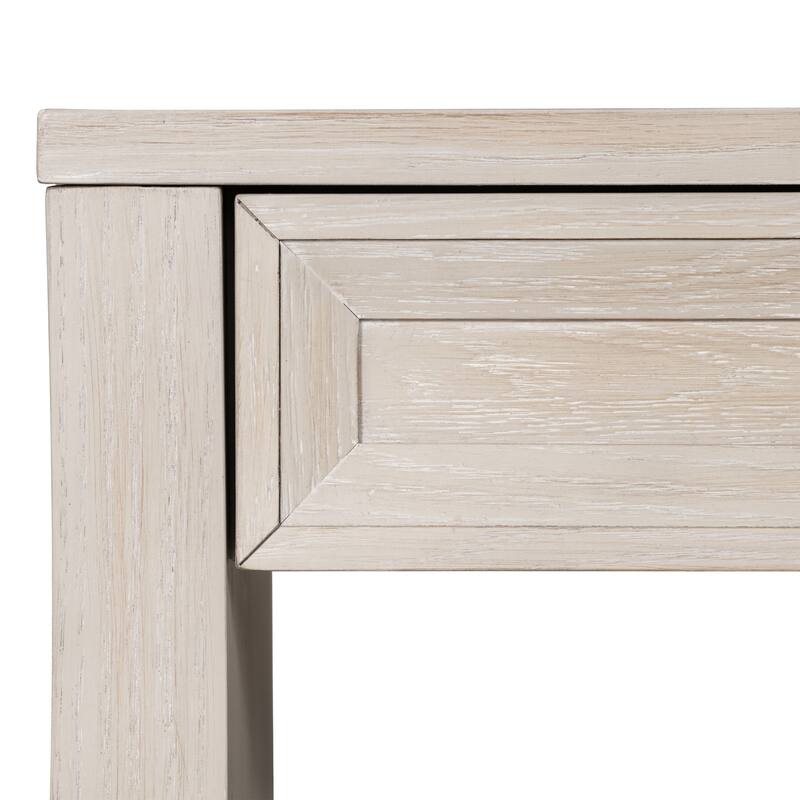 Furniture of America Durem Modern Classic 60" Writing Desk with Drawers and Keyboard Tray