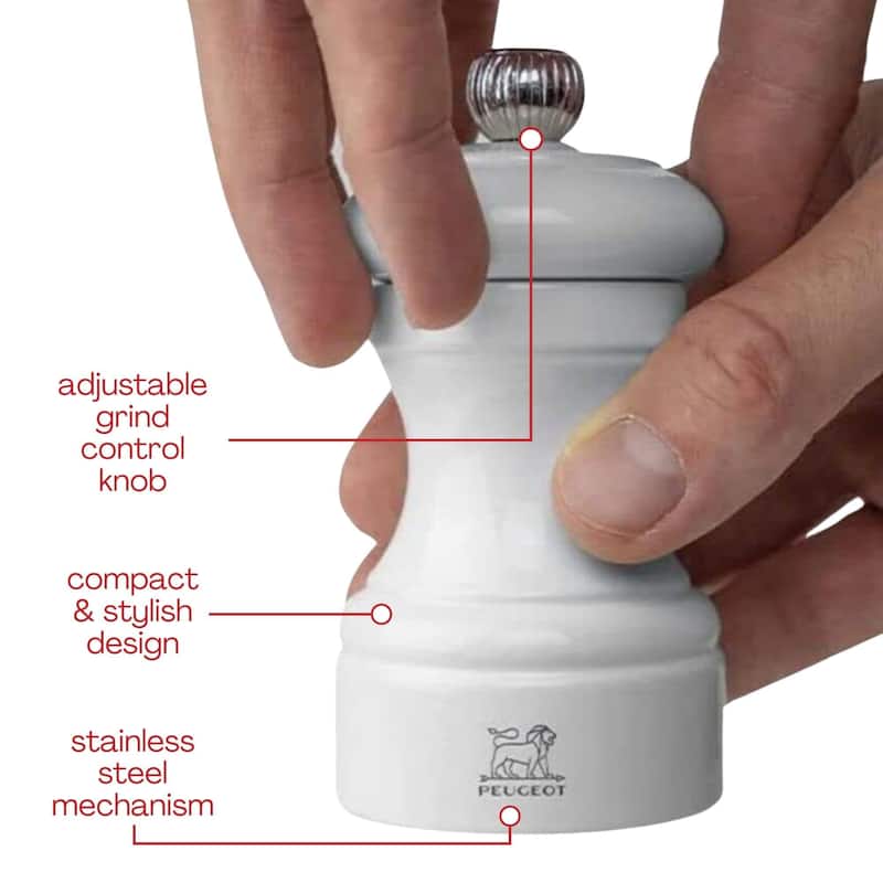 Peugeot Bistro Pepper and Salt Mill Set - 10cm - 4in.