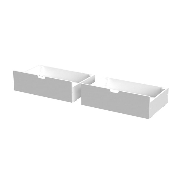 Max and Lily Under Bed Storage Drawers 2 Drawer Bed Bath