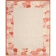 preview thumbnail 2 of 1, Martha Stewart by SAFAVIEH Poppy Border Wool/ Viscose Rug
