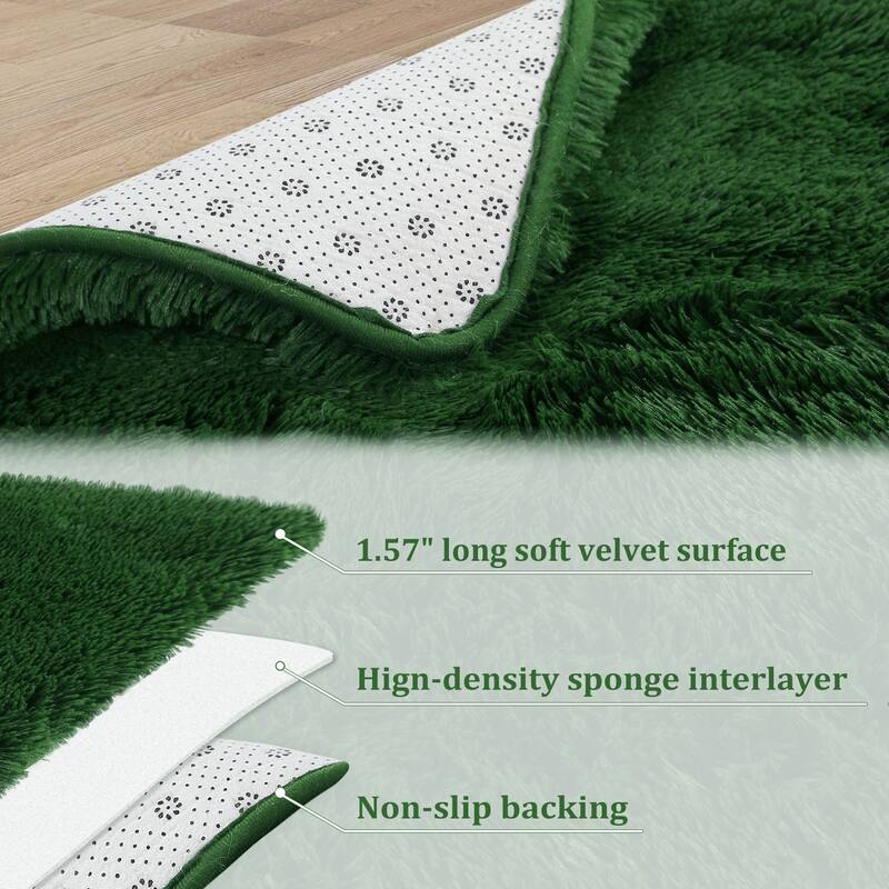 Garvee Shag Fluffy Area Rug Modern Indoor Plush Shaggy Carpet