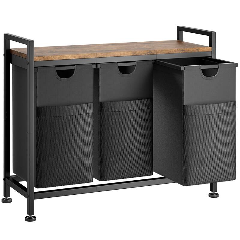 Laundry Sorter 112L/142L Laundry Hamper Organizer Laundry Basket with Removable Bags