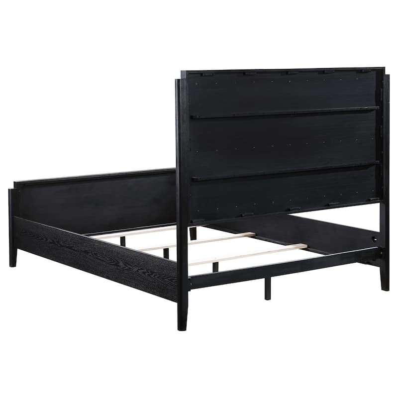 Brookmead Transitional Panel Bedroom Set Black