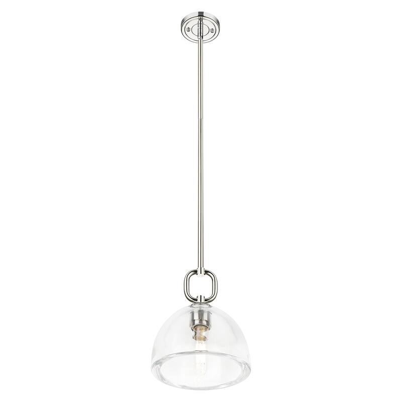 Innovations Lighting Downtown Urban - Hudson - 1 Light 8" Stem Hung Mini Pendant with Dome Shade