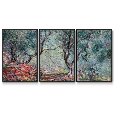 Olive Tree in the Moreno Garden, 1884 - Multi Piece Framed Canvas