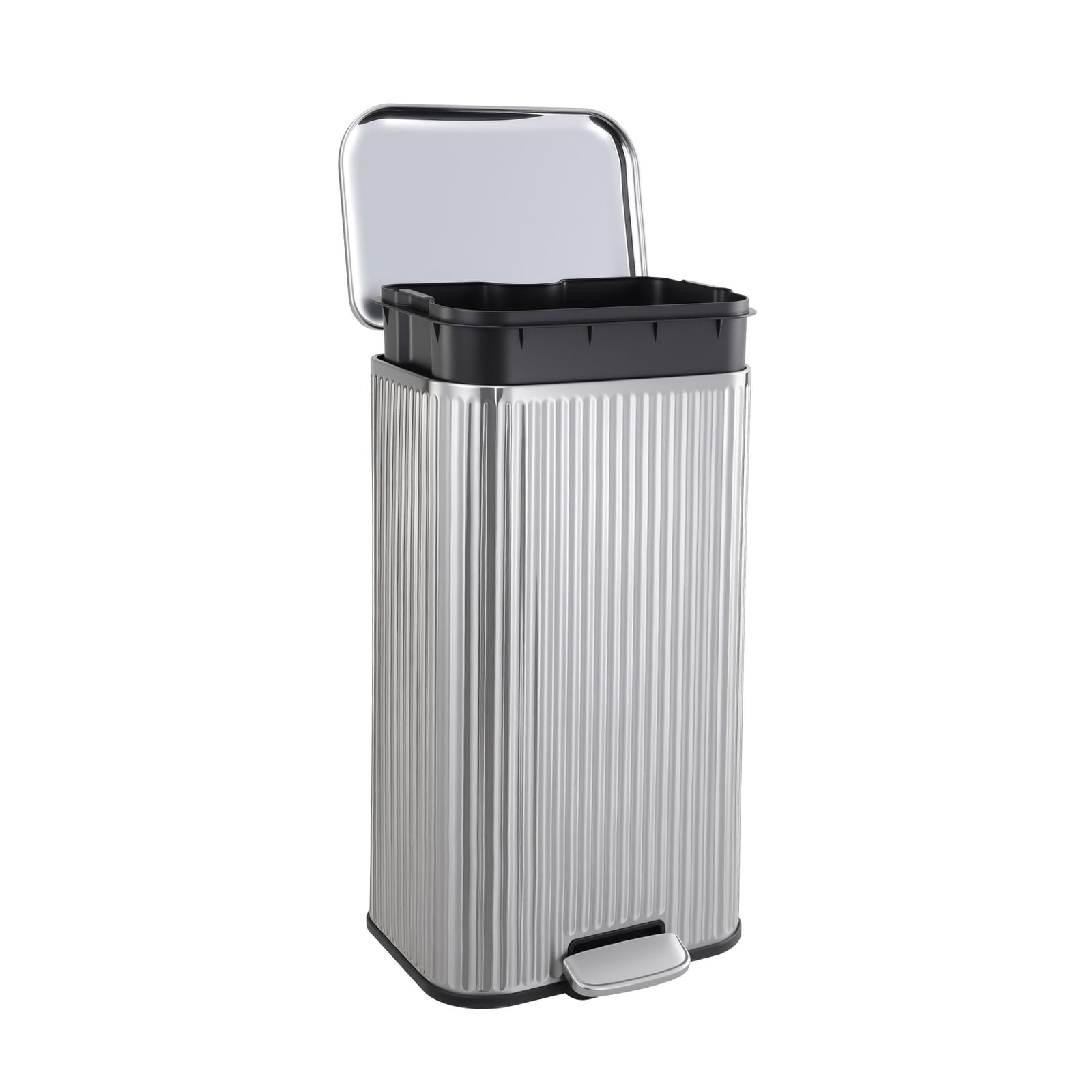 Garvee Stainless Steel Step Kitchen Trash Can