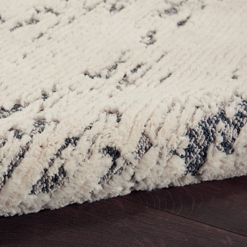 Nourison Textured Contemporary Abstract Area Rug
