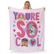 preview thumbnail 3 of 2, Nickelodeon Paw Patrol You're So Cool Silk Touch Throw Blanket