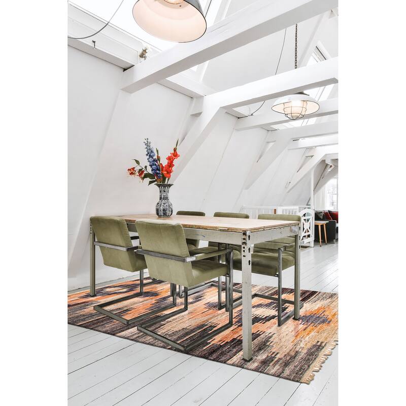 Ankara FW Copper Kilim 5'1" x 8'1" - 5'1 x 8'1