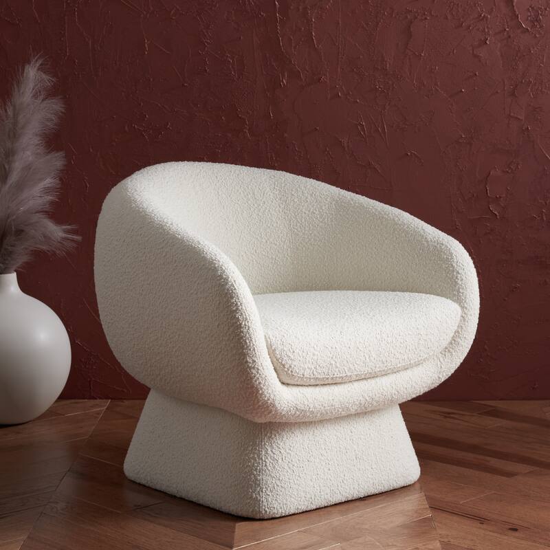 SAFAVIEH Couture Arbenora Modern Accent Chair - 30.7" W x 29.9" L x 30.3" H - 31Wx30Dx30H
