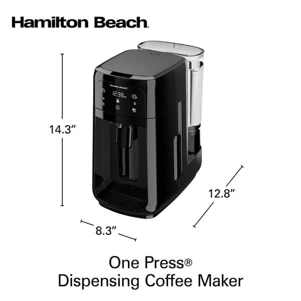 Hamilton Beach One Press Dispensing Coffee Maker
