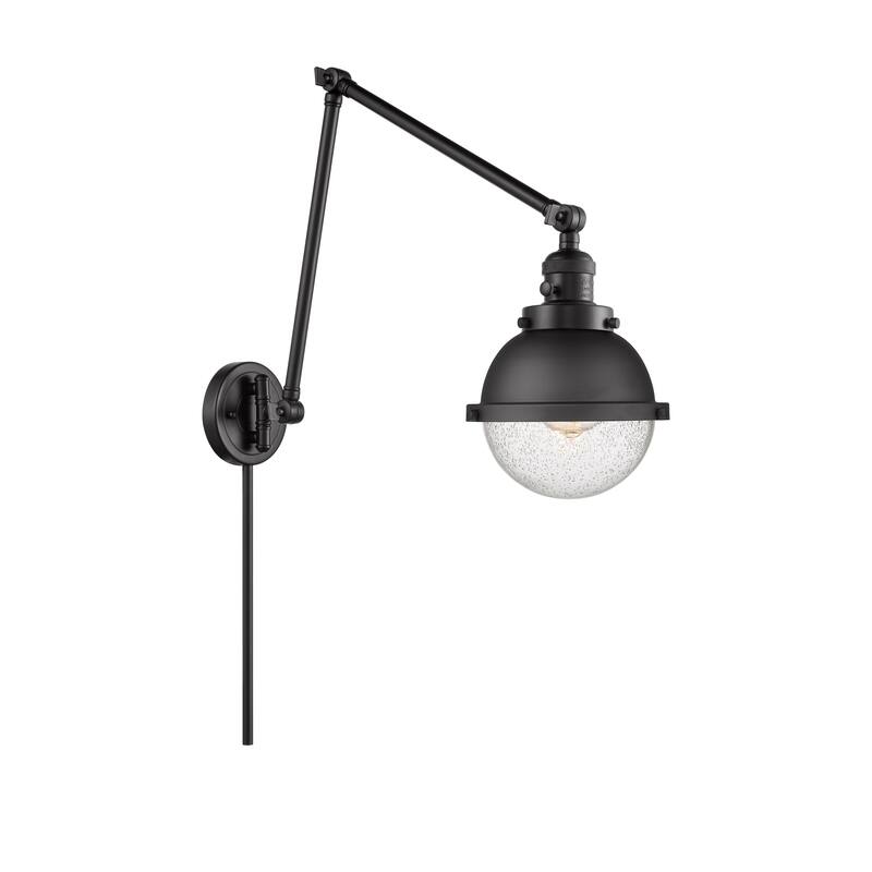 Innovations Lighting Hampden - 1 Light 7" Double Extension Swing Arm
