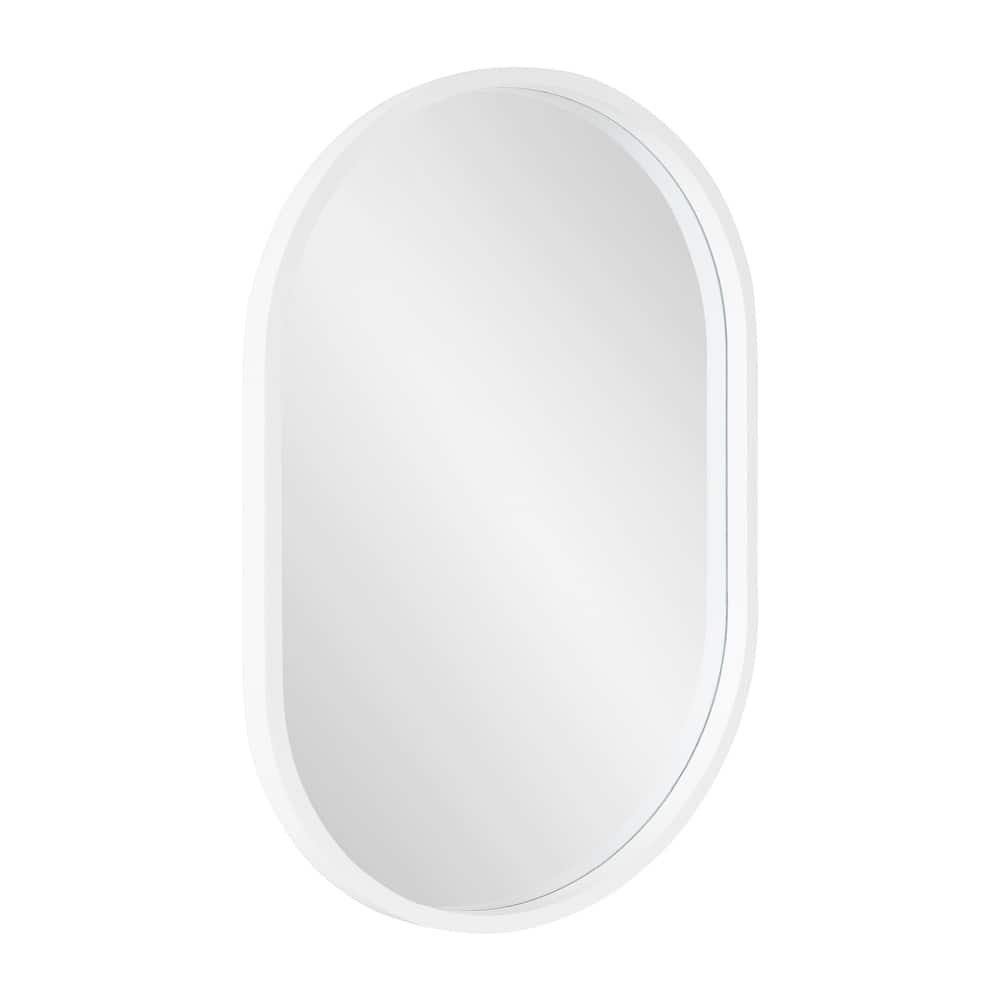 Kate and Laurel Travis Capsule Oval Framed Wall Mirror