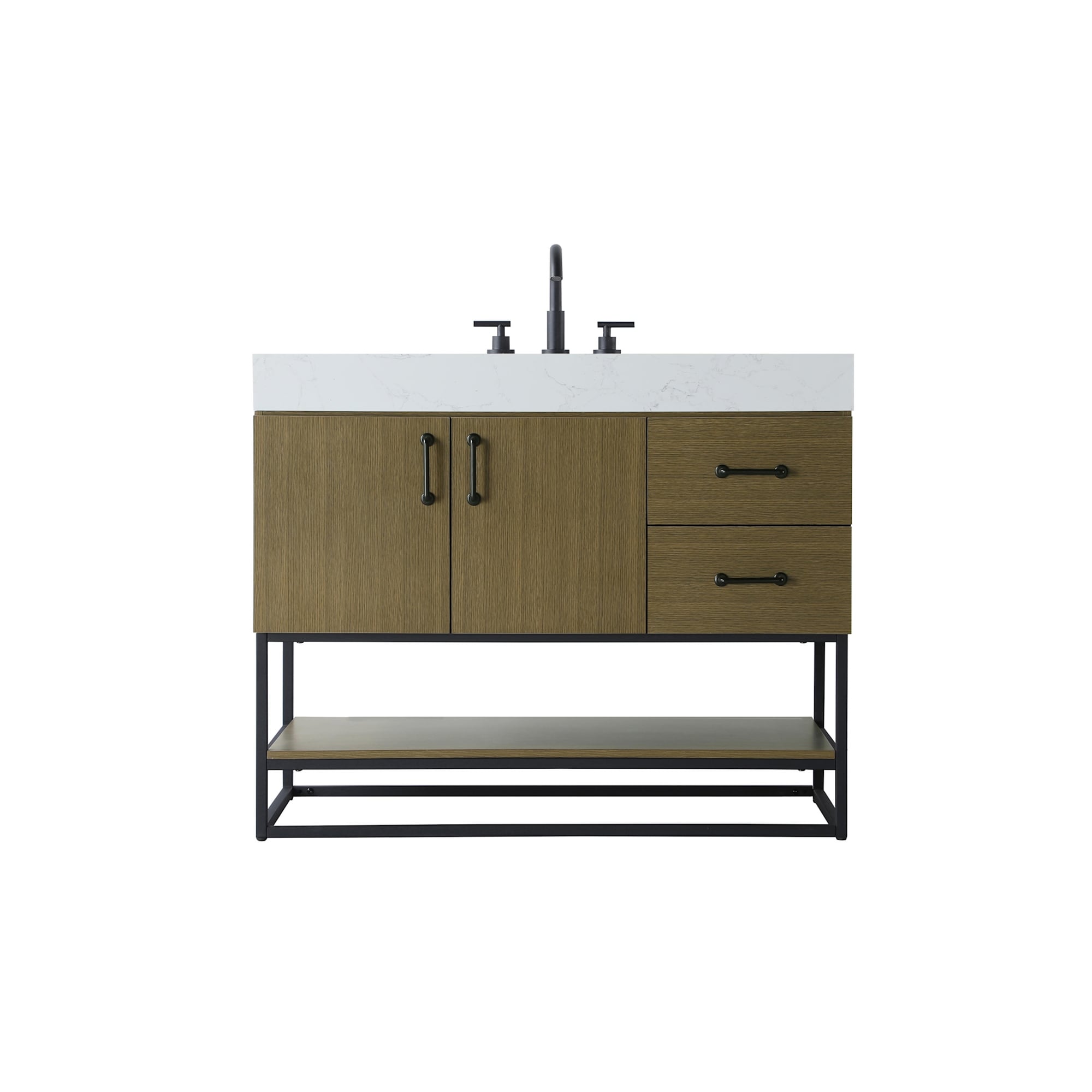 Elegant Lighting VF29242 Caroline 42" Free Standing Single Basin