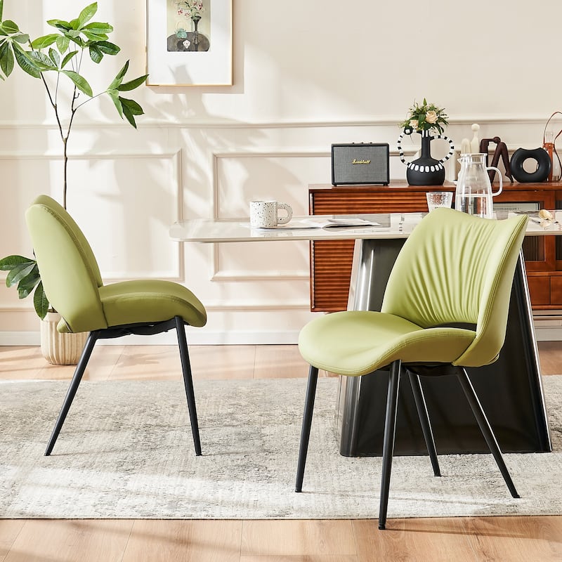 Modern Dining Kitchen Chairs Set of 2 Loads up to 300lbs