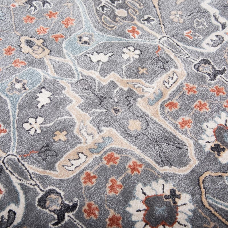 Alora Decor Cyrus Grey Transitional Hand-Tufted Wool Rug