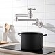 preview thumbnail 4 of 14, Vanityfair Pot Filler Wall Mount Kitchen Faucet Folding Stretchable Pot Filler Faucet