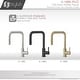 preview thumbnail 37 of 41, STYLISH Kitchen Sink Faucet Single Handle Pull Down Dual Mode in Stainless Steel - Faucet Height: 14 3/8" | Spout Height: 7 7/8"