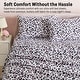 preview thumbnail 55 of 82, HLC.ME Printed Kids Bed Sheets - Patterned Bed Sheet Set - Wrinkle Resistant & Ultra Soft - For Mattresses up to 15 Inches Deep