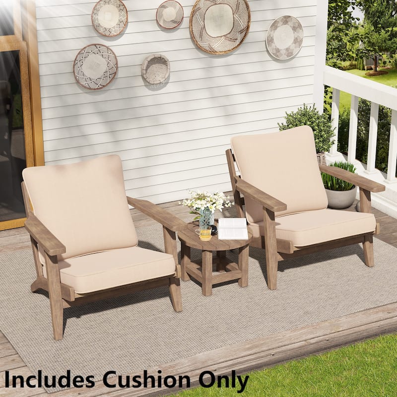 Crestlive Outdoor Deep Seat Cushion Set - 2-Set - Beige