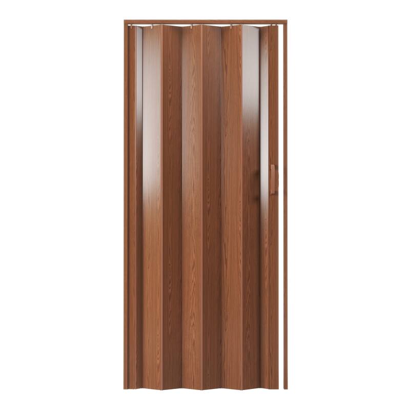 Home Studio PVC Foldable Accordion Door, Space-Saving, Room Divider Door