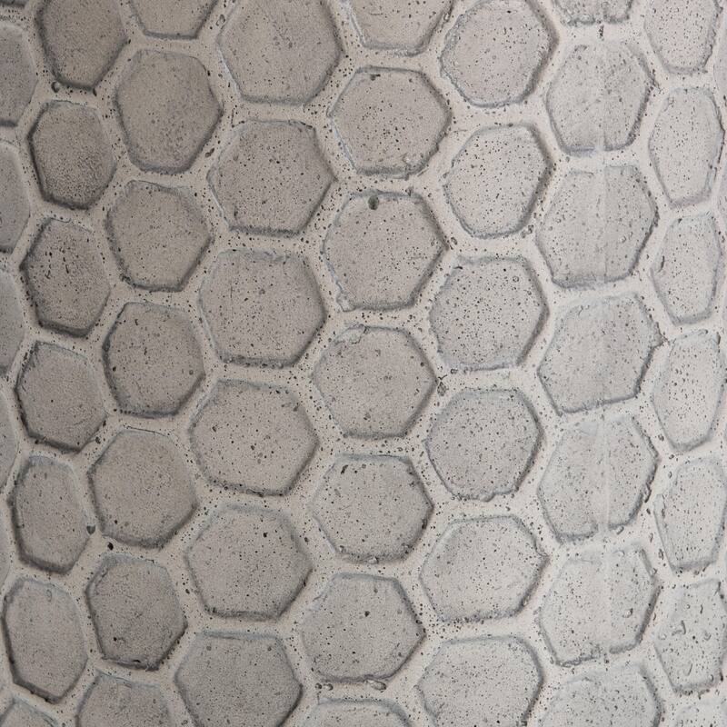 Classic Home Delaine Outdoor Concrete Accent Table - 14W x 14D x 20H