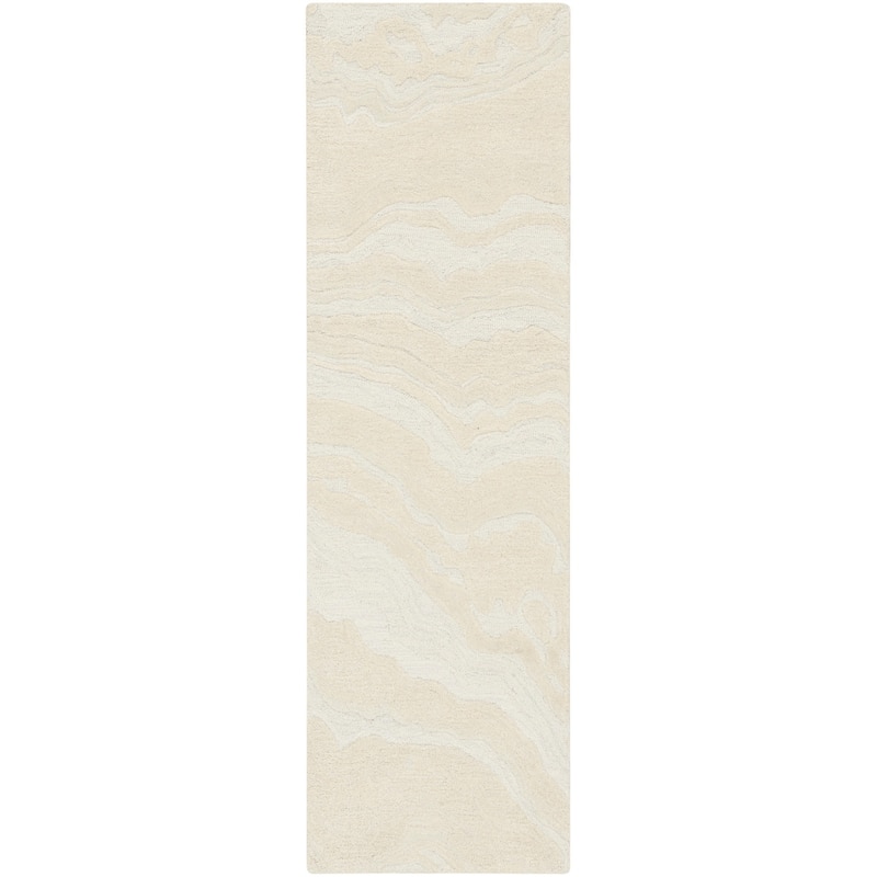 Nourison Graceful Indoor Abstract Area Rug - 2' 3" x 7' 6" - Ivory - Runner