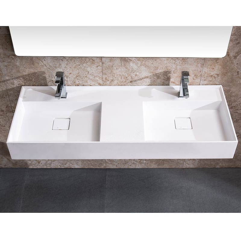 Stafford 48" Double Bathroom Sink