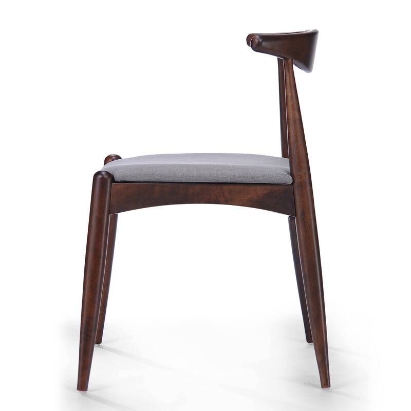 Francie Mid-Century Modern Dining Chairs (Set of 2) by Christopher Knight Home - 20.50" W x 20.25" L x 29.75" H