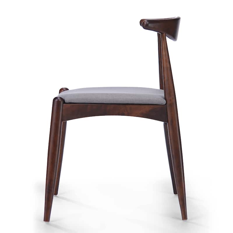 Francie Mid-Century Modern Dining Chairs (Set of 2) by Christopher Knight Home - 20.50" W x 20.25" L x 29.75" H
