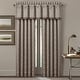preview thumbnail 1 of 1, J. Queen New York Cracked Window Straight Valance Taupe
