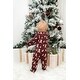 preview thumbnail 2 of 5, Breezy Bear Baby Footie Pajamas, 2-Way Zipper - Dear Santa