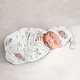 preview thumbnail 1 of 4, Farm Animals Boy Girl Baby Cocoon and Beanie Hat Sleep Sack - 2pc Set - Watercolor Farmhouse Horse Cow Sheep Pig Gender Neutral