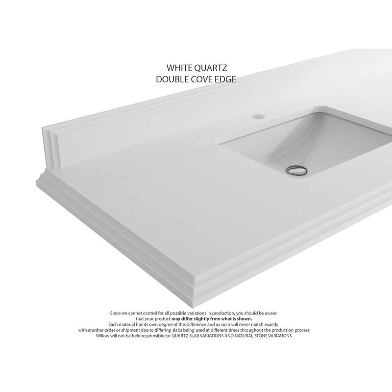 Willow Collections 30 in. W x 22 in. D Aberdeen Single Sink Bathroom Vanity with Countertop