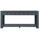 preview thumbnail 12 of 47, Merax Rustic Console Table with Storage Drawers and Bottom Shelf