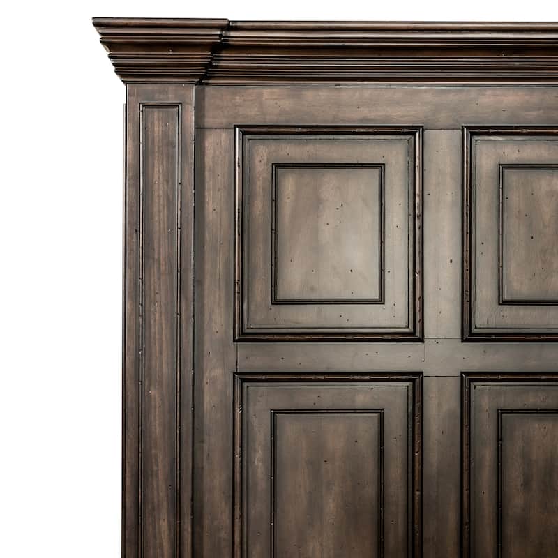 Liberty Furniture Big Valley Panel Bed, Dresser, Mirror, Chest, and Nightstand- California King, King or Queen
