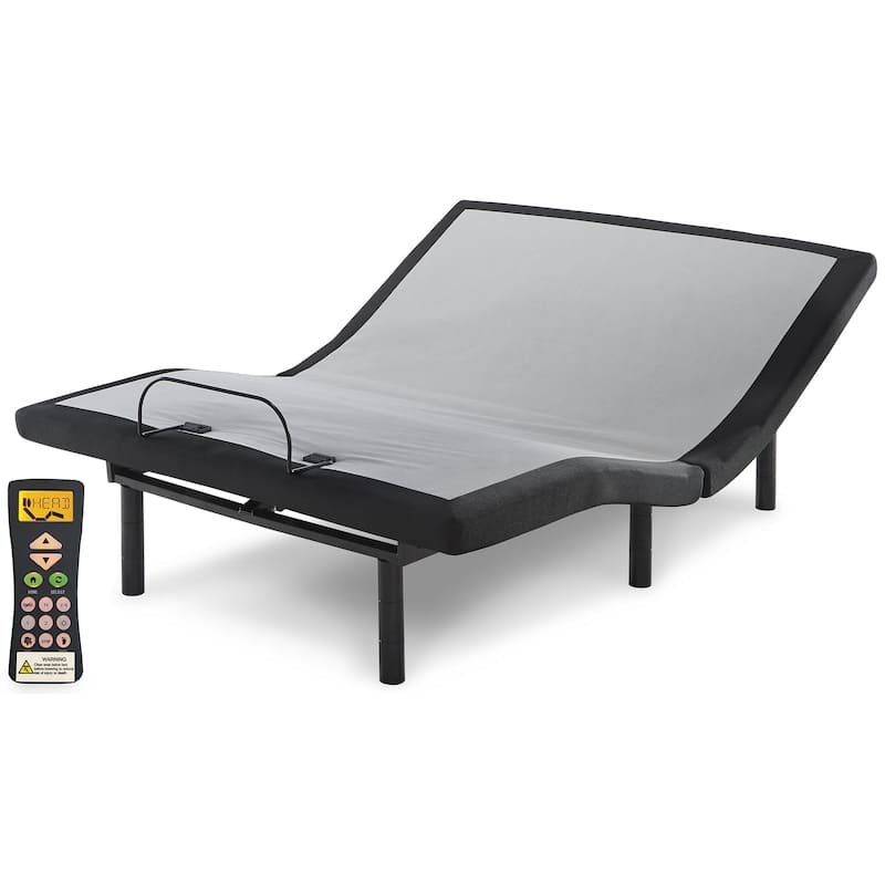 Signature Design by Ashley Chime 10 Inch Hybrid Black/White 2-Piece Mattress Package