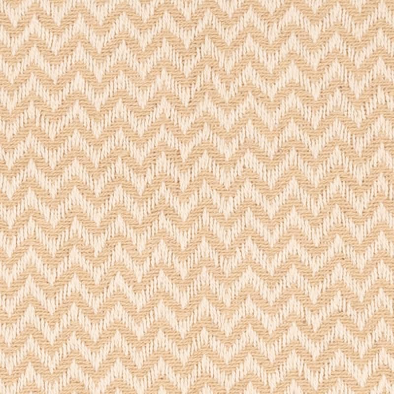 Handwoven Chevron Square Floor Pillow Cover with Tassels - 30" - Beige and Cream