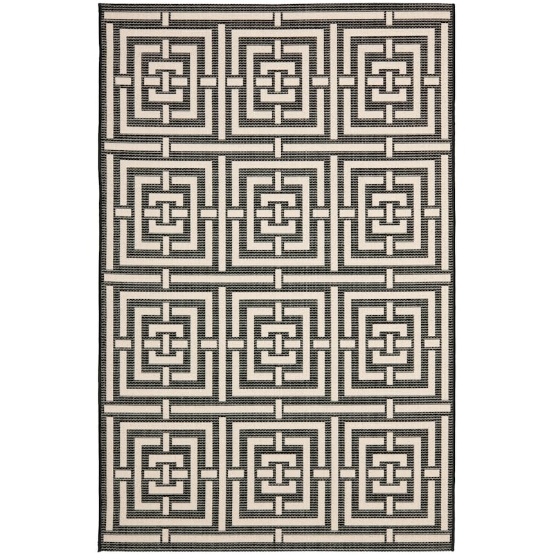 SAFAVIEH Courtyard Errica Indoor/ Outdoor Waterproof Patio Backyard Rug