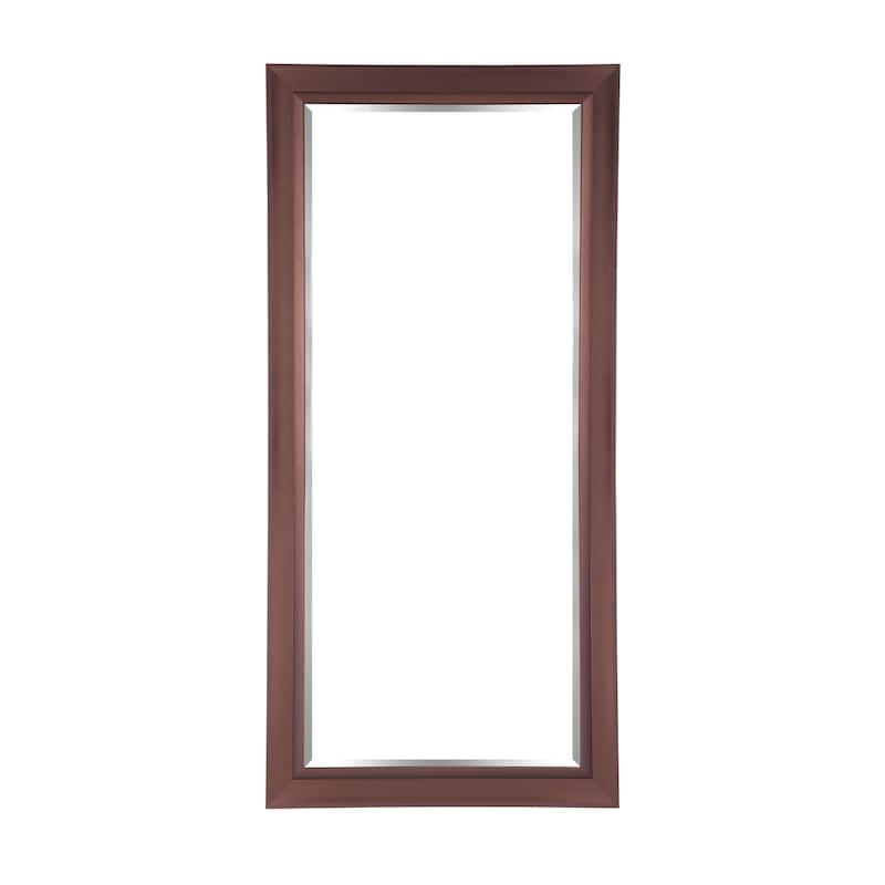 Framed Bevel Leaner Full Length Huge Floor Mirror XL Mirror Large Rectangle Standing Cream Floor Mirror Huge Mirrors for Bedroom