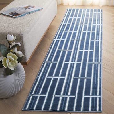 SAFAVIEH Groove Ageeth Modern Checkered Rug