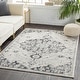 preview thumbnail 16 of 82, Caressa Vintage Boho Area Rug 7'10" x 10'3" - Charcoal