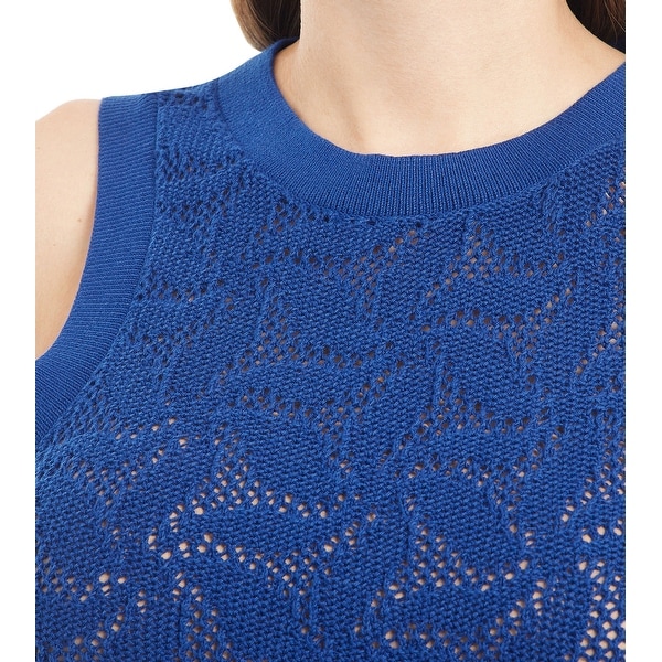 michael kors blue sweater