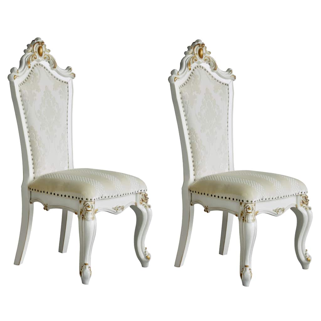 Butterscotch and Antique Pearl Side Chairs ( Set of 2)