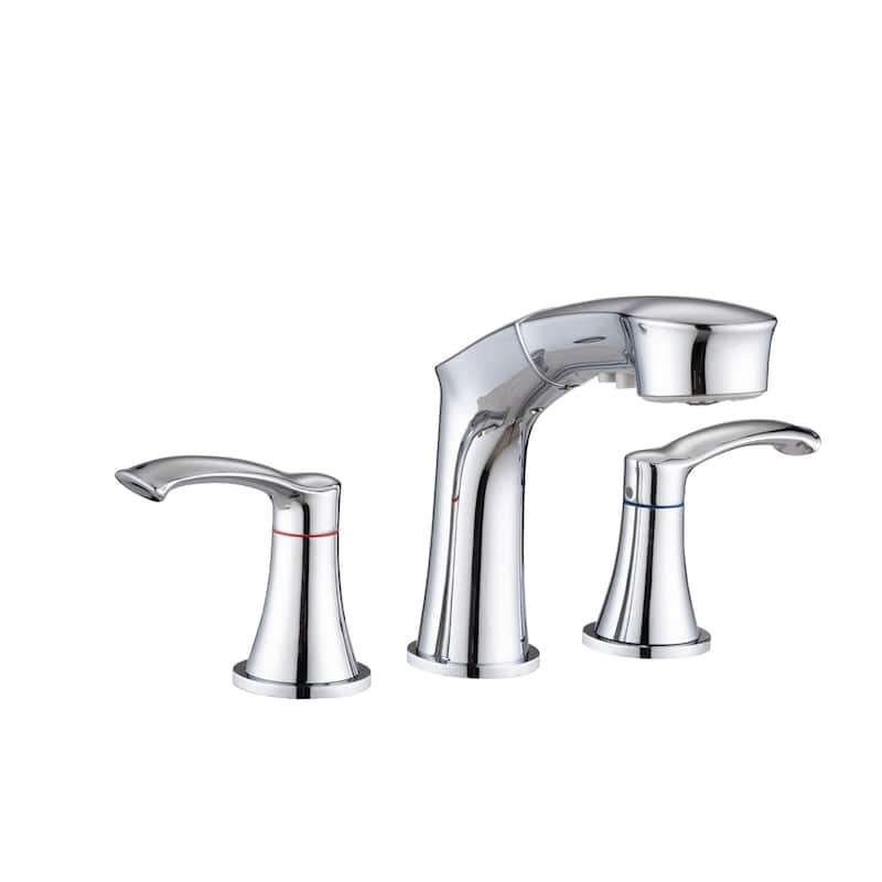 Adjustable Temperature Pull Out Sprayer Bathroom Faucet