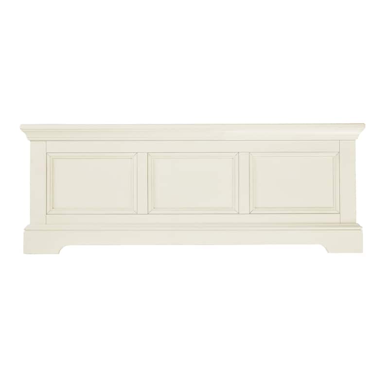 Hanley 59" Wide Low Profile Footboard, Chalk