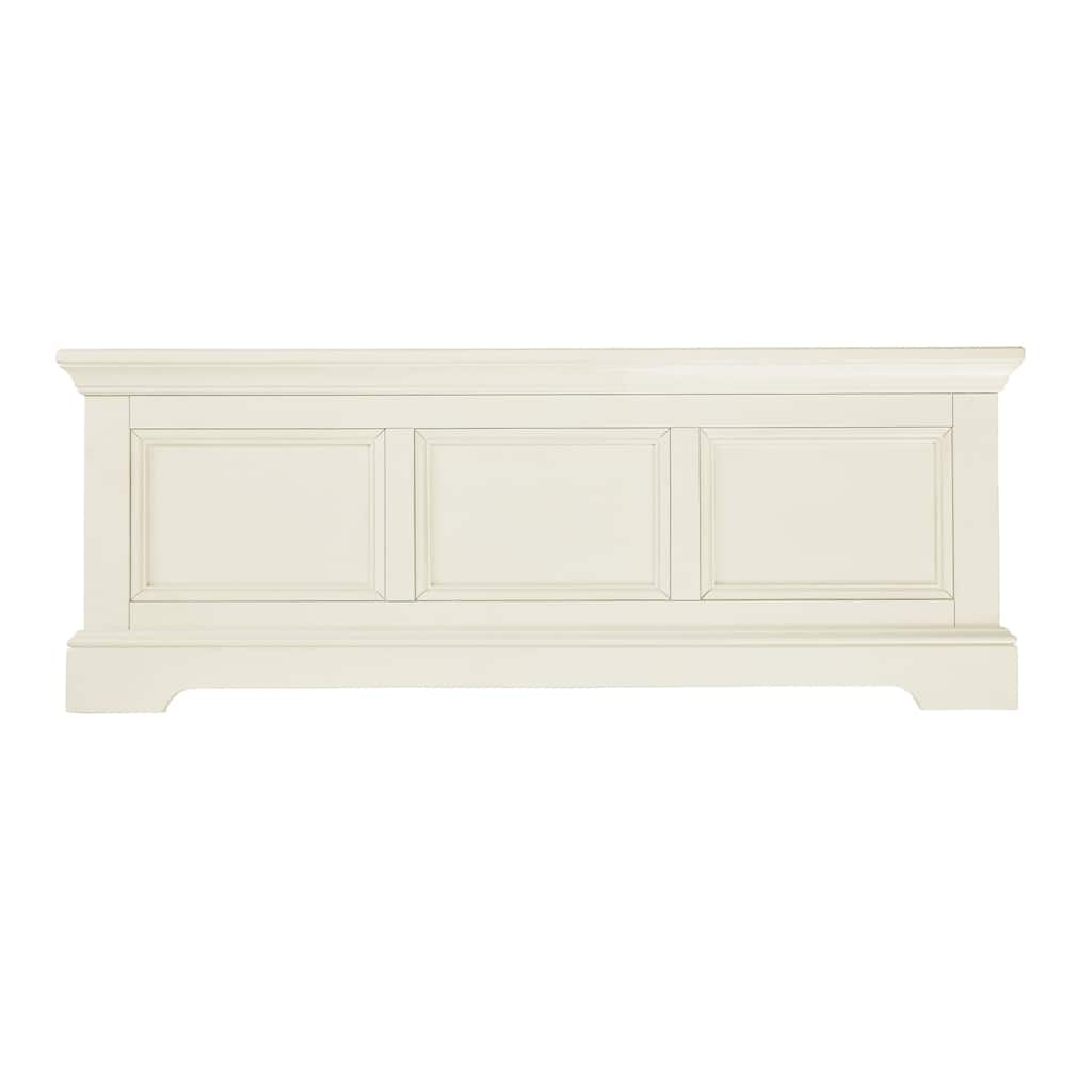 Hanley 59" Wide Low Profile Footboard, Chalk