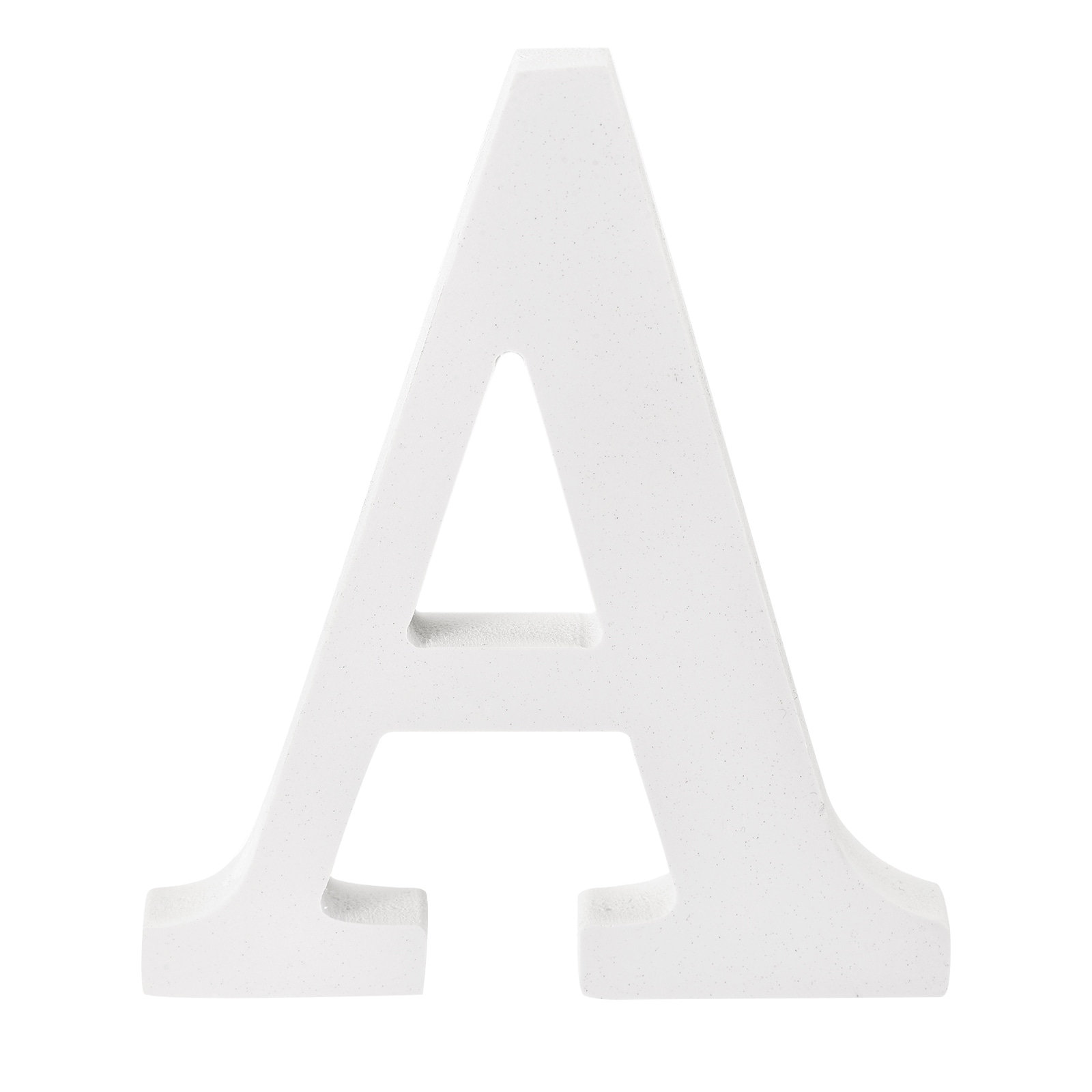 White Wood Letters 4 Inch, Wood Letters A-Z for DIY, Party