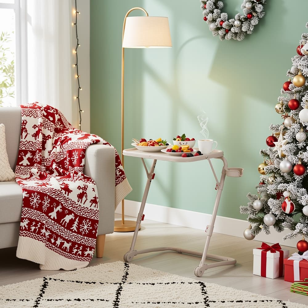 Foldable Table Portable Lightweight Desk for Home Dining, Office, Camping Compact Design & Easy Storage